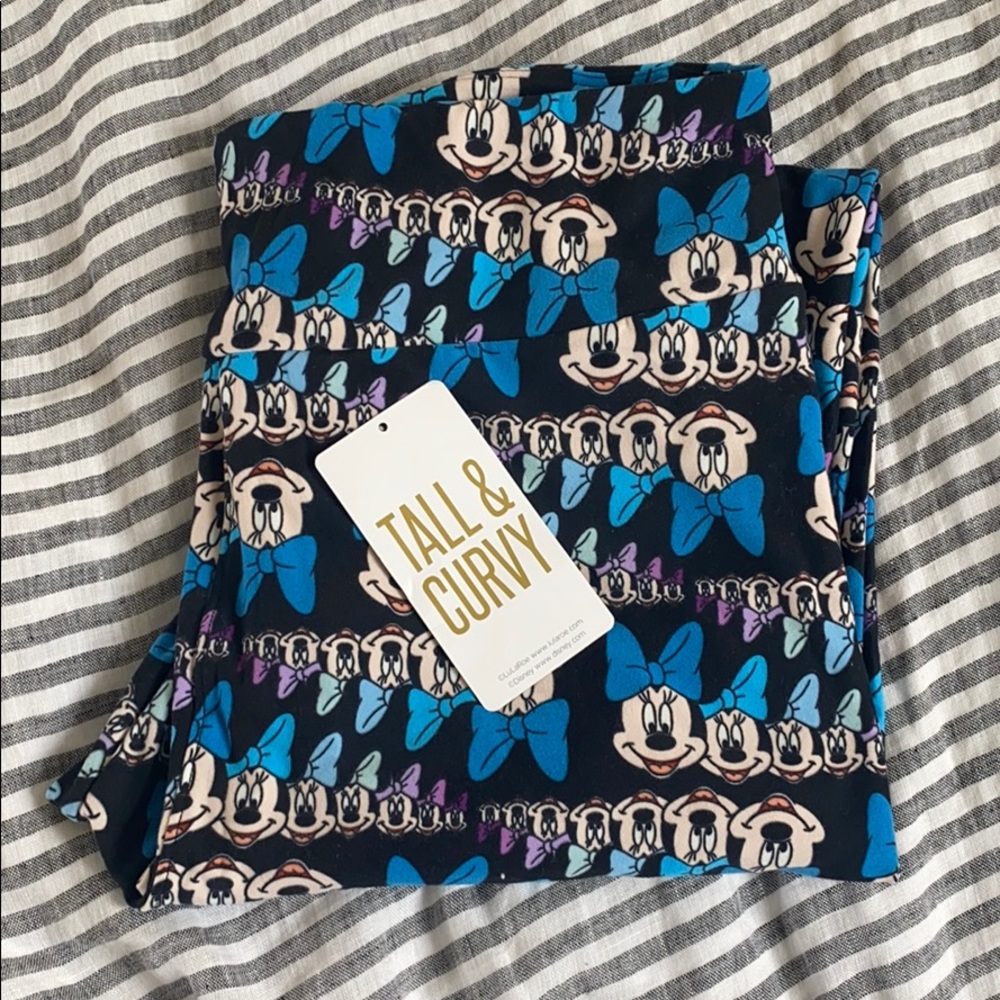 🆕  NWT Lularoe Disney Minnie Mouse TC Leggings